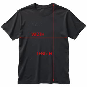 size chart t shirt